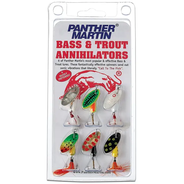 Panther Martin Sett Bass & Trout 6-pack 3 Panther Martin Sett Bass & Trout 6-pack
