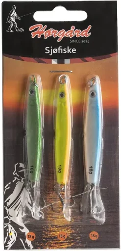 Horgard Hørgård Sjøfiske Sluksett 3-pack 18g