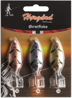 Horgard Hørgård Ørretfiske Sluksett 3-pack 12g