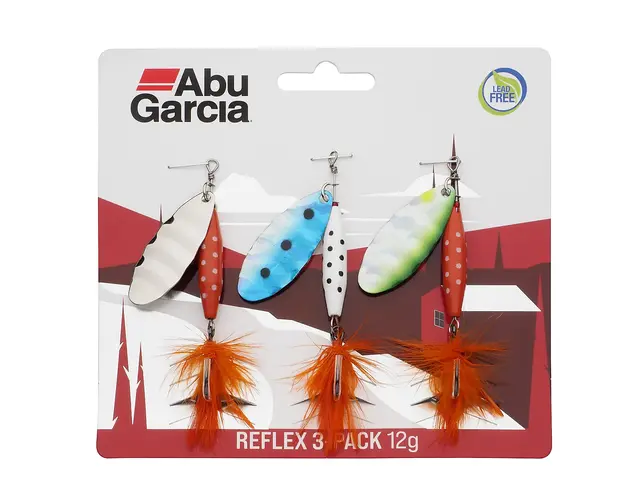 Abu Garcia Reflex LF 3-pack 7g 3 Abu Garcia Reflex LF 3-pack 7g