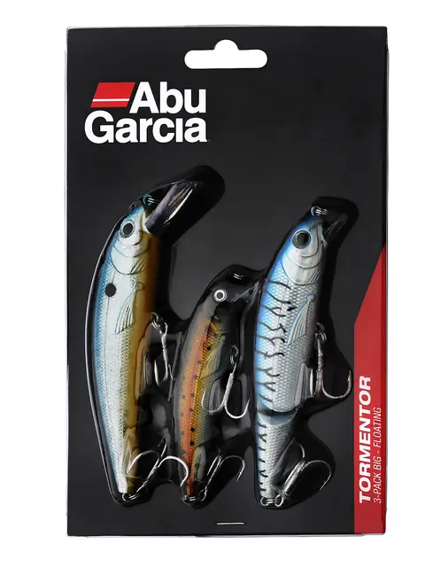 Abu Garcia Tormentor 3-pack Big 3 Abu Garcia Tormentor 3-pack Big