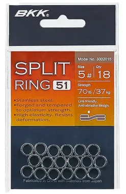 BKK Split Ring-51 #5 -Tilbud Sluker Butikk bkk split ring 51 2.600