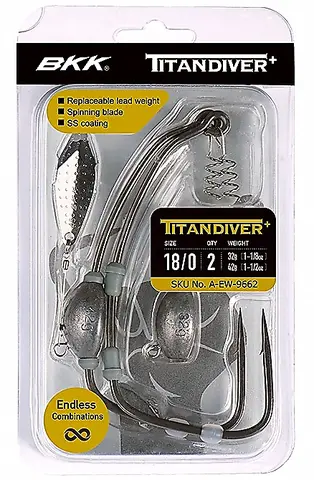 BKK Titan Diver+ #10/0 4 BKK Titan Diver+ #10/0 - Bilde 2