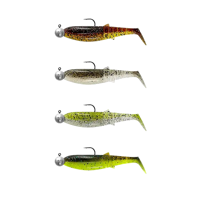 Savage Gear SG Cannibal Shad RTF 10cm #3/0 3 Savage Gear SG Cannibal Shad RTF 10cm #3/0